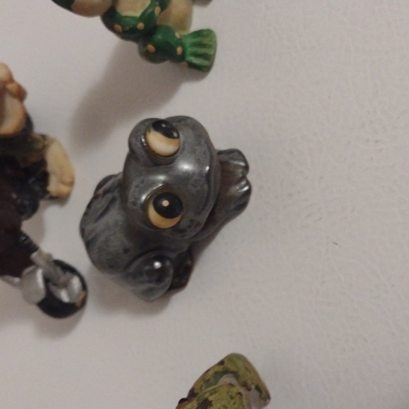 Frog collection set of 5 please read description and look at all pictures VTG - Picture 3 of 8